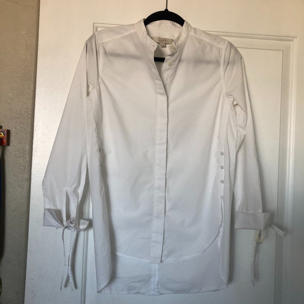 Loft Shirt Womens XSmall  White - Picture 4 of 9